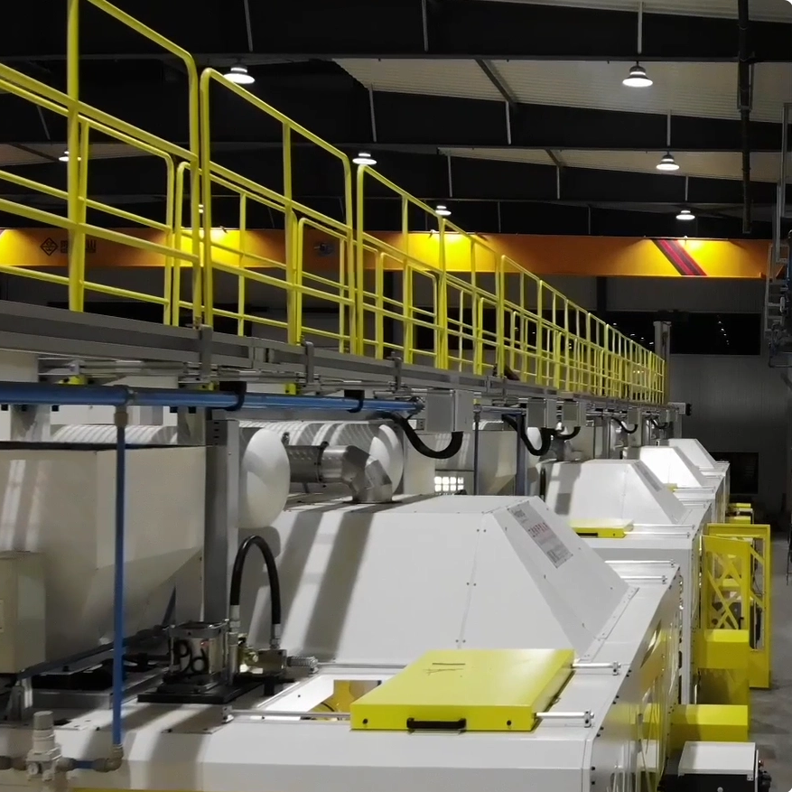 Вертикални тип Хот Бок Цоре Схоотер производна линија