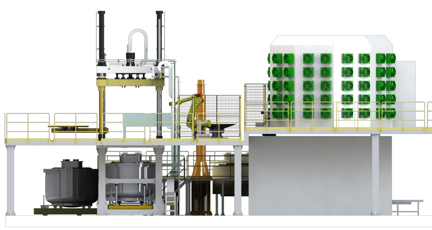 Јединица за ливење под ниским притиском