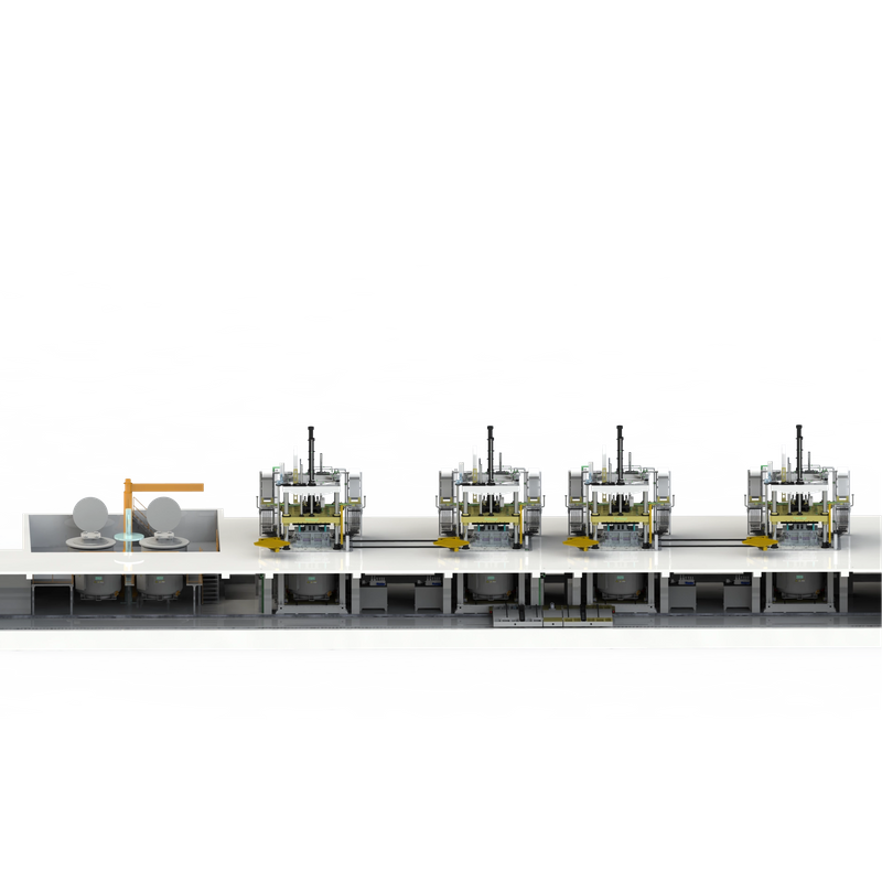 Производна линија ливења под ниским притиском