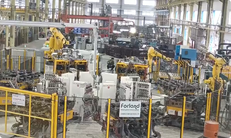 Линија за производњу ливења под притиском са нагибом